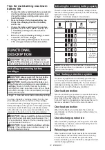 Preview for 12 page of Makita GA005G Instruction Manual