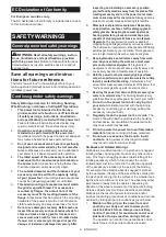 Предварительный просмотр 9 страницы Makita GA011G Instruction Manual