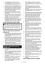 Preview for 14 page of Makita GA021G Instruction Manual