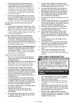 Preview for 131 page of Makita GA021G Instruction Manual