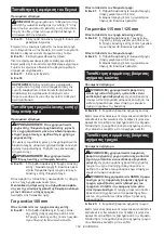 Preview for 152 page of Makita GA021G Instruction Manual