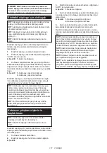 Preview for 171 page of Makita GA021G Instruction Manual