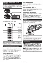 Preview for 10 page of Makita GA023G Instruction Manual