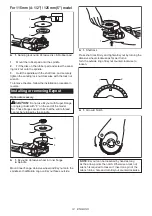 Preview for 14 page of Makita GA023G Instruction Manual