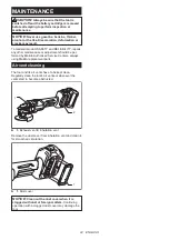 Preview for 24 page of Makita GA023G Instruction Manual