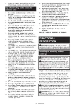 Предварительный просмотр 16 страницы Makita GA024G Instruction Manual