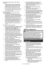 Предварительный просмотр 67 страницы Makita GA024G Instruction Manual