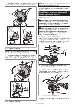 Preview for 11 page of Makita GA028G Instruction Manual