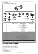 Preview for 46 page of Makita GA028G Instruction Manual