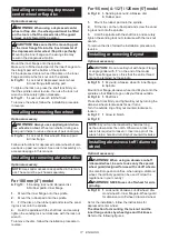 Preview for 17 page of Makita GA029G Instruction Manual