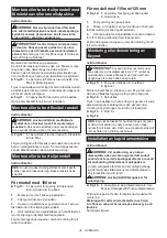 Preview for 32 page of Makita GA029G Instruction Manual