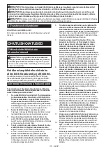 Preview for 116 page of Makita GA029G Instruction Manual