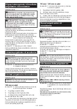 Preview for 122 page of Makita GA029G Instruction Manual