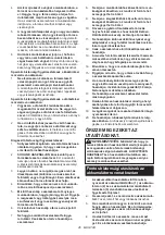 Предварительный просмотр 46 страницы Makita GA029GZ Instruction Manual