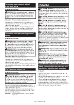 Предварительный просмотр 100 страницы Makita GA029GZ Instruction Manual