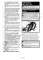 Preview for 9 page of Makita GA030G Instruction Manual