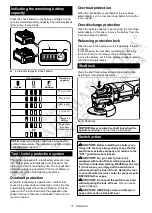 Preview for 10 page of Makita GA030G Instruction Manual