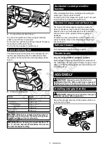 Preview for 11 page of Makita GA030G Instruction Manual