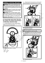 Preview for 12 page of Makita GA030G Instruction Manual