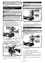 Preview for 13 page of Makita GA030G Instruction Manual