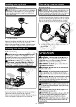 Preview for 16 page of Makita GA030G Instruction Manual