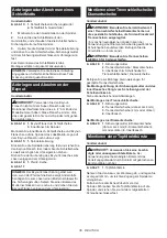 Предварительный просмотр 36 страницы Makita GA035G Instruction Manual