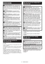 Предварительный просмотр 61 страницы Makita GA035G Instruction Manual