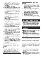 Предварительный просмотр 113 страницы Makita GA035G Instruction Manual