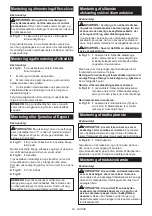 Preview for 93 page of Makita GA036G Instruction Manual