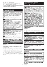 Preview for 94 page of Makita GA036G Instruction Manual