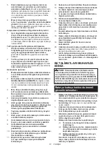 Preview for 111 page of Makita GA036G Instruction Manual