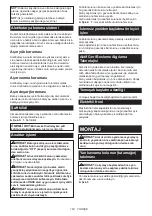 Preview for 163 page of Makita GA037G Instruction Manual