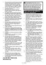 Предварительный просмотр 27 страницы Makita GA037GZ Instruction Manual