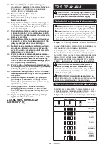 Предварительный просмотр 29 страницы Makita GA037GZ Instruction Manual