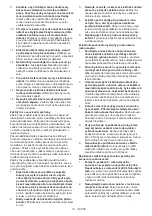 Предварительный просмотр 73 страницы Makita GA037GZ Instruction Manual