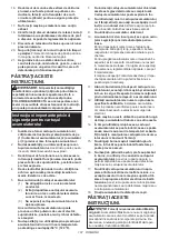 Предварительный просмотр 107 страницы Makita GA037GZ Instruction Manual