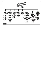 Preview for 8 page of Makita GA038G XGT Instruction Manual