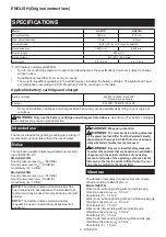 Preview for 9 page of Makita GA038G XGT Instruction Manual