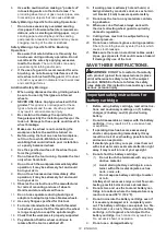 Preview for 12 page of Makita GA038G Instruction Manual