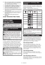 Preview for 14 page of Makita GA038G Instruction Manual