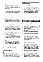 Preview for 45 page of Makita GA038G Instruction Manual