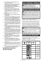 Preview for 46 page of Makita GA038G Instruction Manual