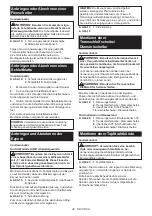 Preview for 49 page of Makita GA038G Instruction Manual