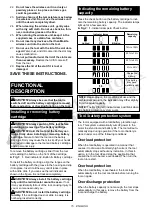 Preview for 15 page of Makita GA041G Instruction Manual