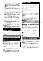 Preview for 18 page of Makita GA041G Instruction Manual