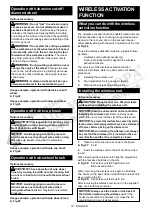 Preview for 19 page of Makita GA041G Instruction Manual