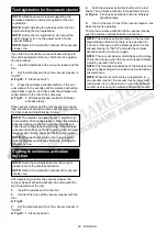 Preview for 20 page of Makita GA041G Instruction Manual