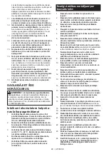 Предварительный просмотр 98 страницы Makita GA042G Instruction Manual