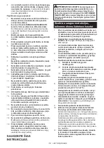 Предварительный просмотр 114 страницы Makita GA042G Instruction Manual