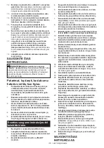 Предварительный просмотр 115 страницы Makita GA042G Instruction Manual